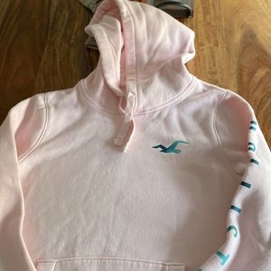 Hollister hoodie. Light pink. Super soft